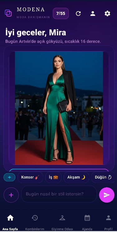Modena App Screenshot